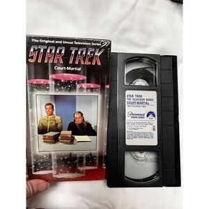 Star Trek The Original Series Court-Martial Episode 15‎ VHS Paramount 60040-15